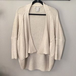 Cream cardigan